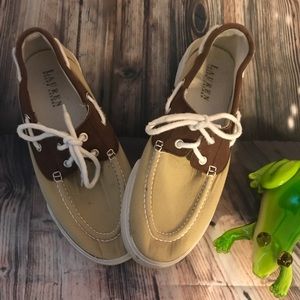 Ralph Lauren canvas shoes